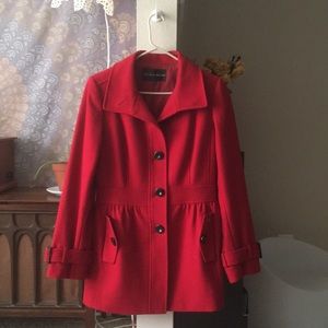 Antonio Melani red peacoat